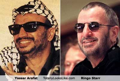 Yassar Arafat & Ringo Starr